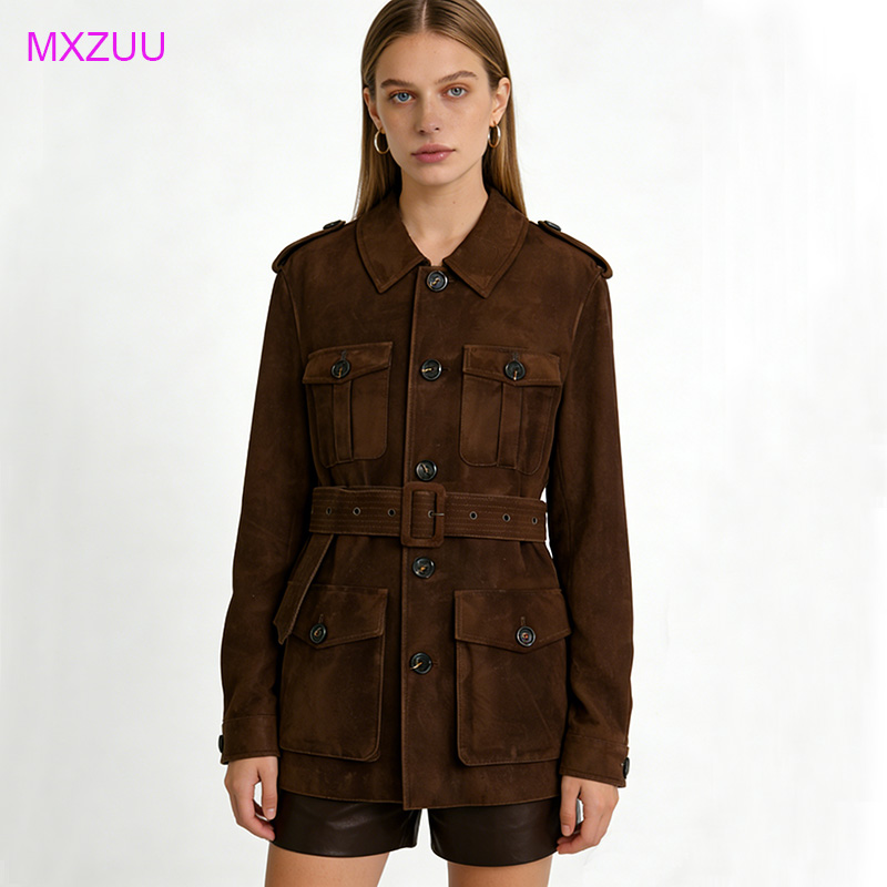 Brown Vintage Kid Suede Leathe - Baby Clothing High End ulasan dan harga