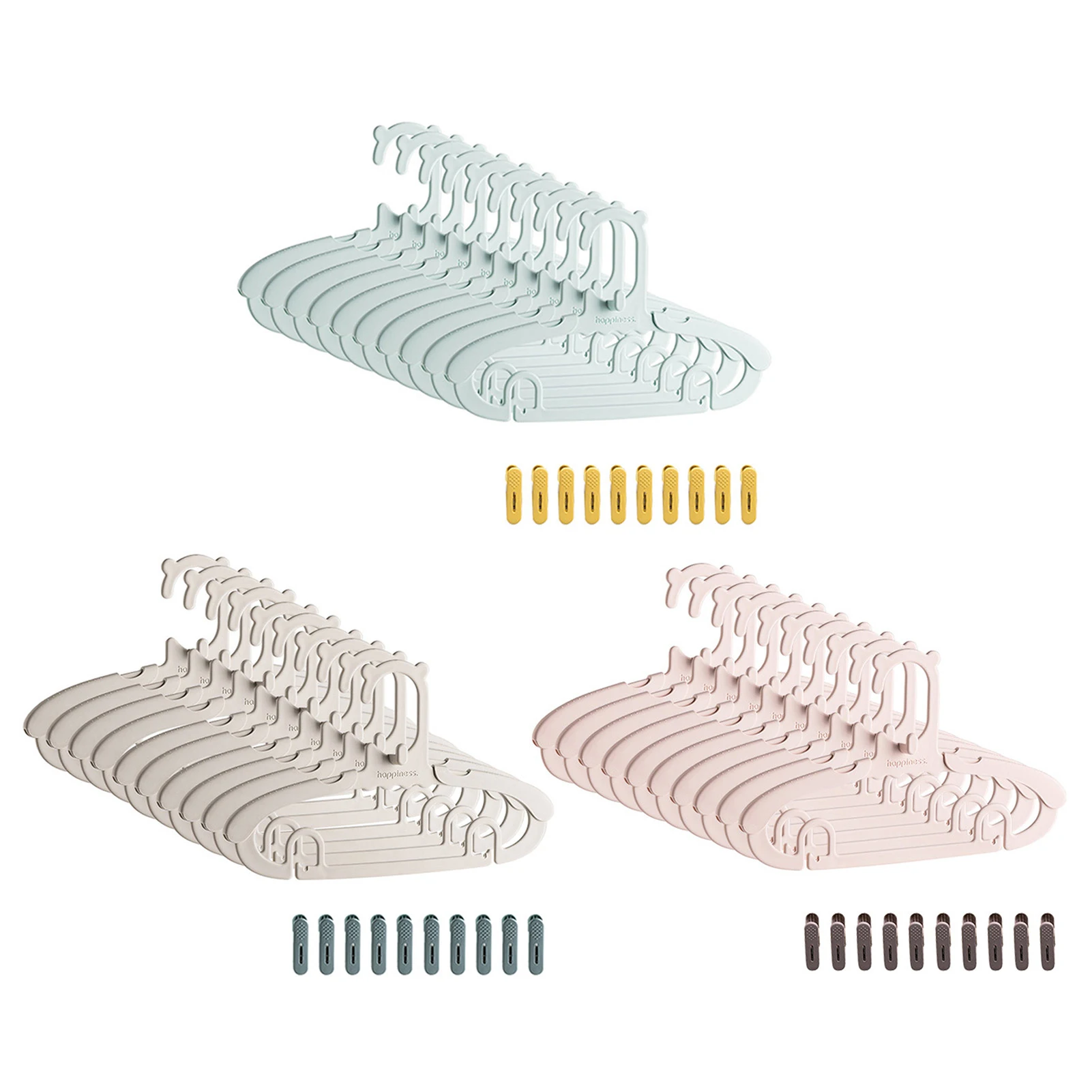 Adjustable Kids Clothes Hanger - Baby Clothing Hanging Rack ulasan dan harga