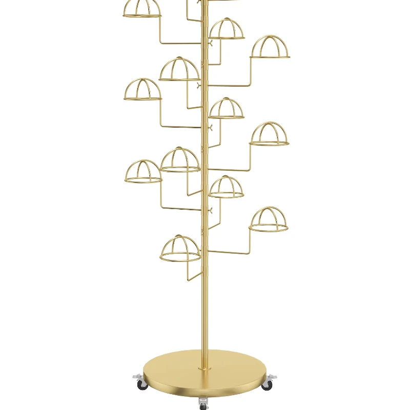 Hat display stand Floor-to-cei - Baby Clothing Hanging Rack ulasan dan harga